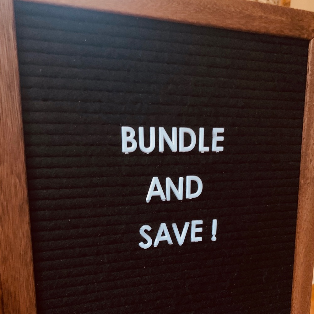 Bundle And Save!